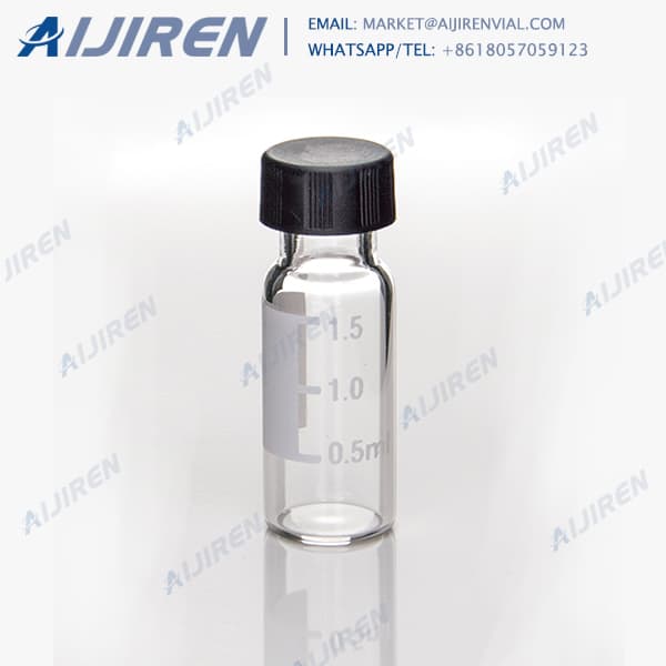 Buy amber HPLC sample vials with patch